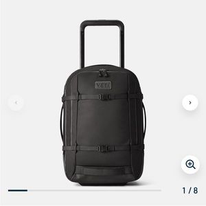 NIB w/ Tags | Unregistered Yeti | 22 Crossroads Luggage |  Black